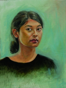 oil on canvas 51 cm x 38 cm